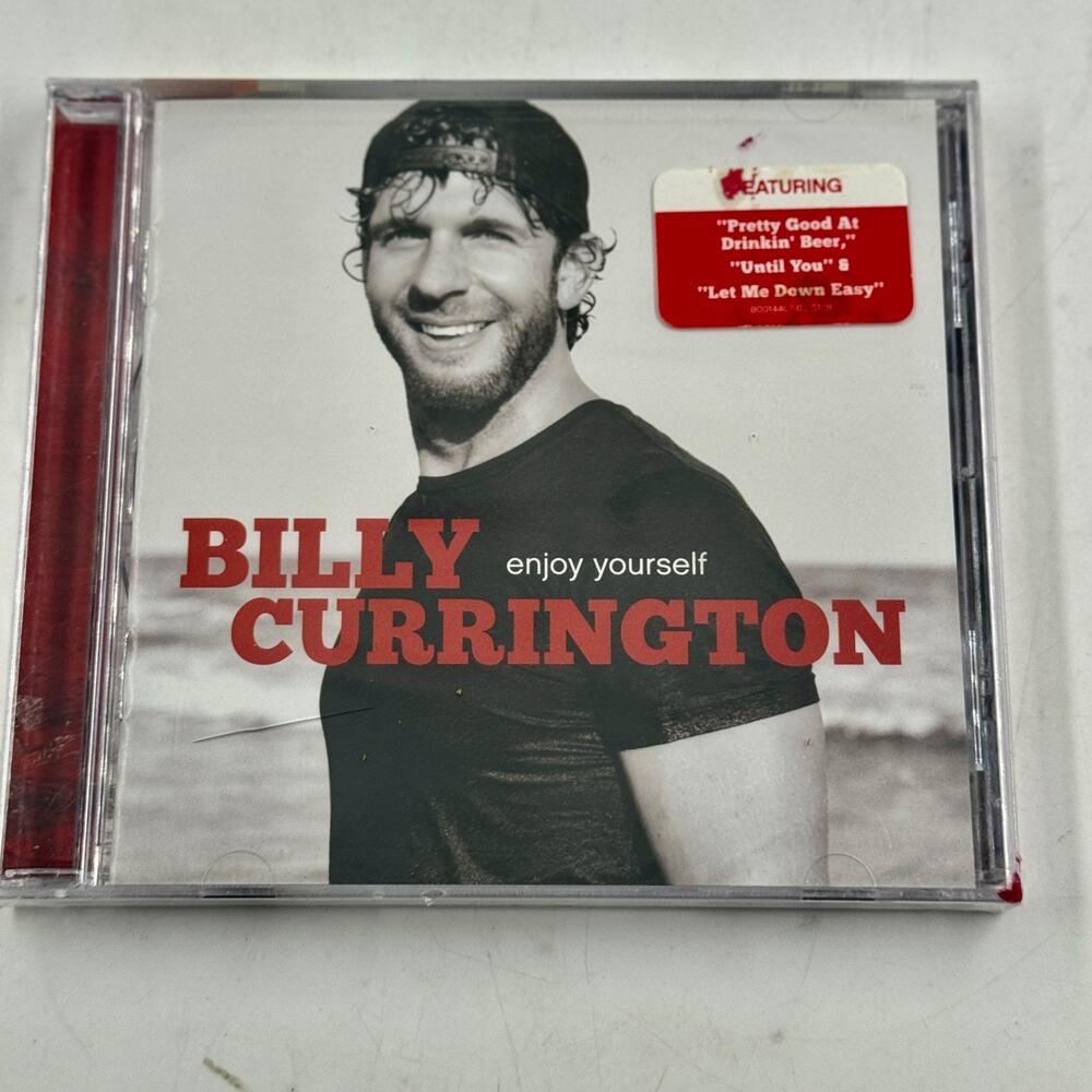 BILLY CURRINGTON Enjoy Yourself 2010 Mercury CD New SEALED Good At Drinking Beer